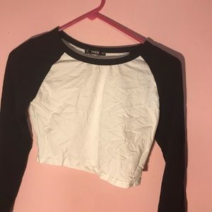 a shein crop top